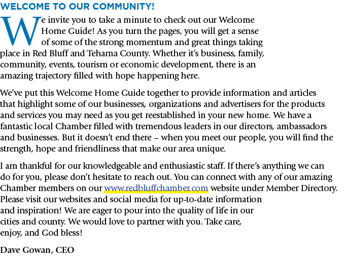 Welcome to Our Community! We invite you to take a minute to check out our Welcome Home Guide! As you turn the pages, ...