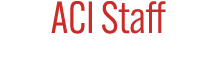 ACI Staff