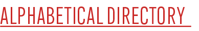 Alphabetical Directory 