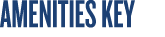 AMENITIES KEY