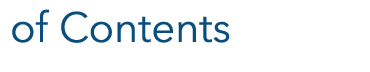 of Contents