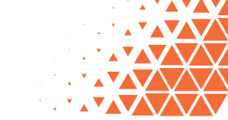 abstract triangle halftone pattern set