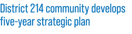 District 214 community develops five year strategic plan