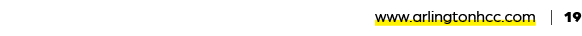 www.arlingtonhcc.com | 19