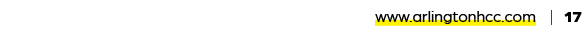 www.arlingtonhcc.com | 17
