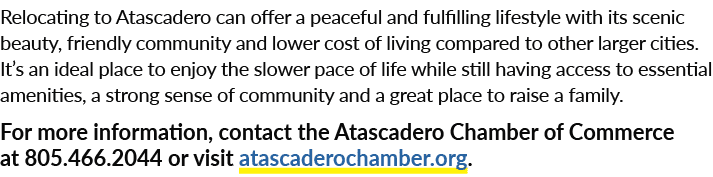Relocating to Atascadero can offer a peaceful and fulfilling lifestyle with its scenic beauty, friendly community and...