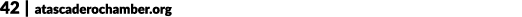 42 | atascaderochamber.org