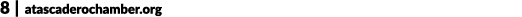 8 | atascaderochamber.org