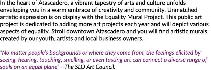 In the heart of Atascadero, a vibrant tapestry of arts and culture unfolds enveloping you in a warm embrace of creati...