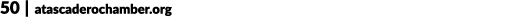 50 | atascaderochamber.org