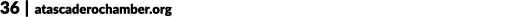 36 | atascaderochamber.org