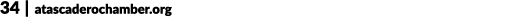34 | atascaderochamber.org