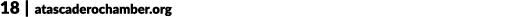 18 | atascaderochamber.org