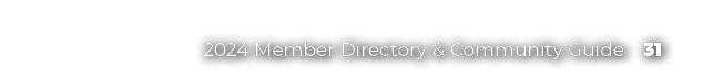 2024 Member Directory & Community Guide 31