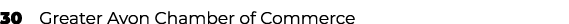 30 Greater Avon Chamber of Commerce