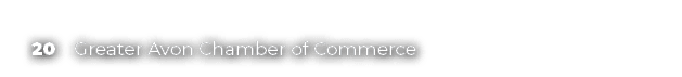 20 Greater Avon Chamber of Commerce