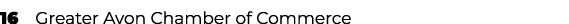 16 Greater Avon Chamber of Commerce