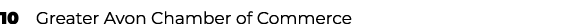 10 Greater Avon Chamber of Commerce