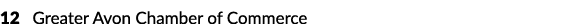 12 Greater Avon Chamber of Commerce