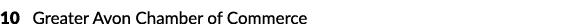 10 Greater Avon Chamber of Commerce