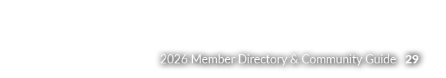 2026 Member Directory & Community Guide 29