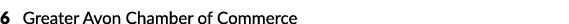 6 Greater Avon Chamber of Commerce