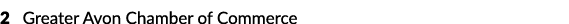 2 Greater Avon Chamber of Commerce