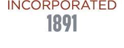 INCORPORATED 1891 