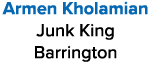 Armen Kholamian Junk King Barrington 
