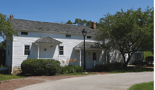 Joe Lewnard/jlewnard@dailyherald.com Exterior view of the Long Grove Village Hall.