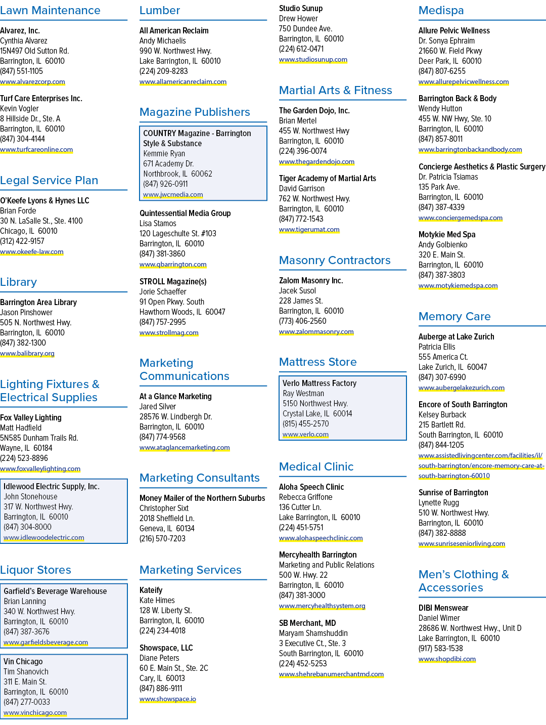 Lawn Maintenance Alvarez, Inc. Cynthia Alvarez 15N497 Old Sutton Rd. Barrington, IL 60010 (847) 551 1105 www.alvarezc...