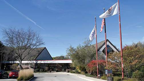 Exterior view of the Lake Barrington Village Hall at 23860 N. Old Barrington Rd., for the Barrington Area Chamber of Commerce, Wednesday, Oct. 16, 2024 in Lake Barrington.