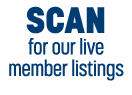 Scan for our live member listings