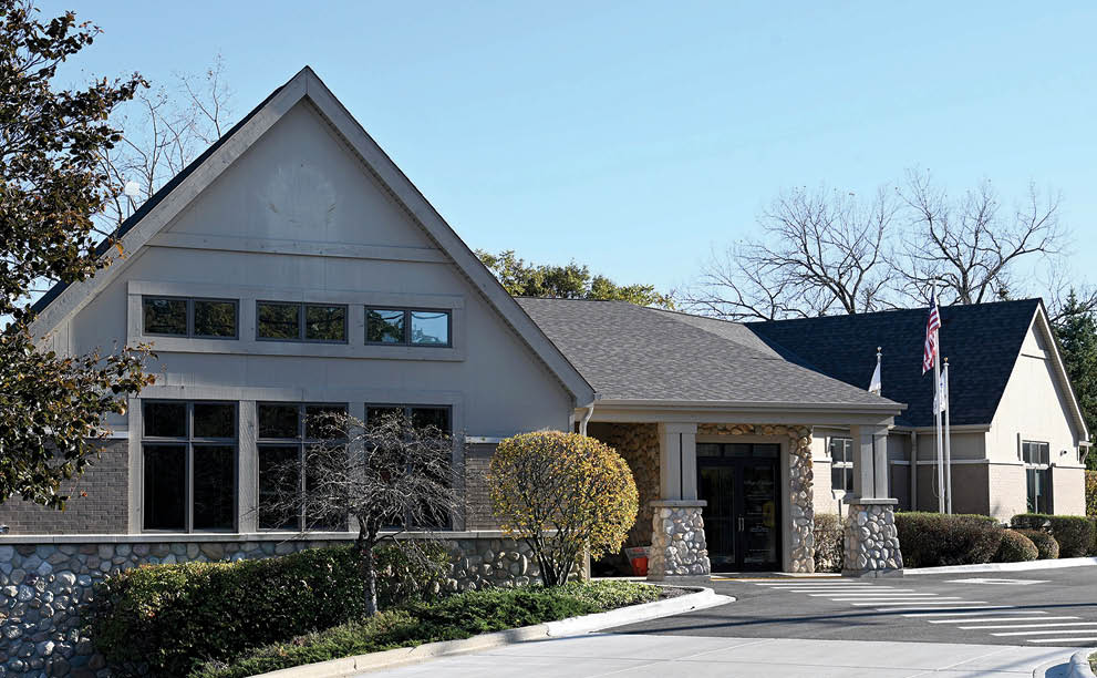 Exterior view of the Kildeer Village hall at 21911 Quentin Rd., for the Barrington Area Chamber of Commerce, Friday, Oct. 18, 2024 in Kildeer.