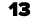 13