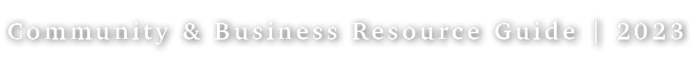 Community & Business Resource Guide | 2023