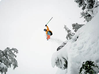 Mt. Baker is an essential part of the Bellingham community. Come fall everyone starts to get their gear ready and when that first snowfall hits everyone is heading up to the mountain. Here Adam Wilson is fully enjoying his time up at the mountain. This photo was taken during the opening week of the season.