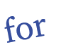 for