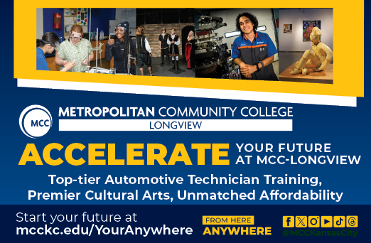 Advertisement for Metropolitan Community College's Accelerate program. AI generated content