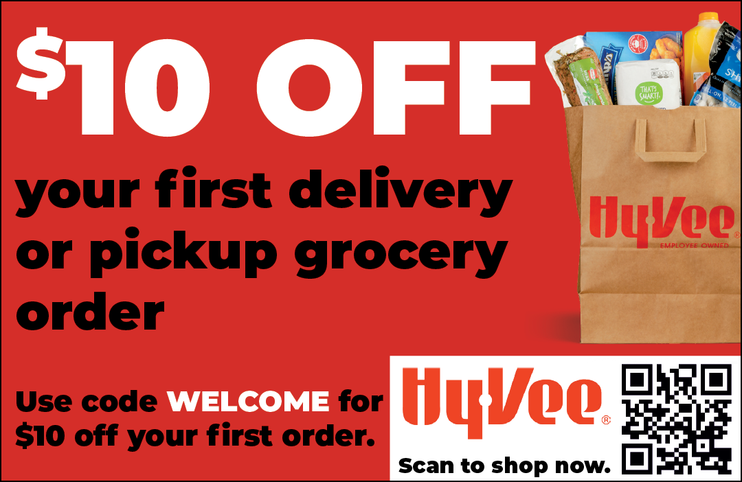 A $10 discount coupon for your first delivery or pickup grocery order from Hueve. AI generated content