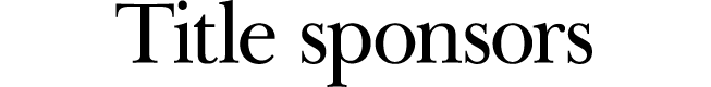 Title sponsors