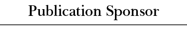 Publication Sponsor 