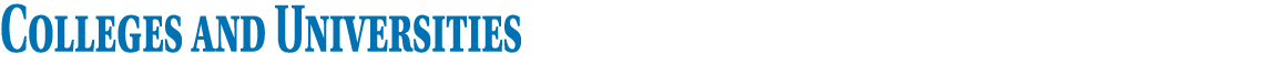 Colleges and Universities