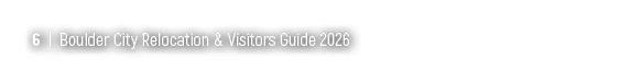 6 | Boulder City Relocation & Visitors Guide 2026