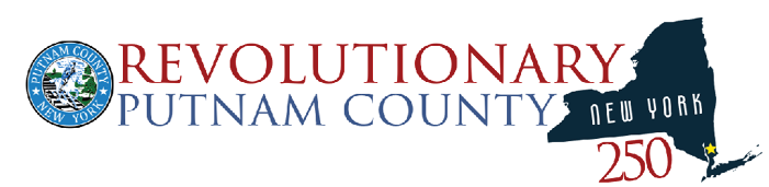 A logo for Putnam County, New York, with a map of the state. AI generated content
