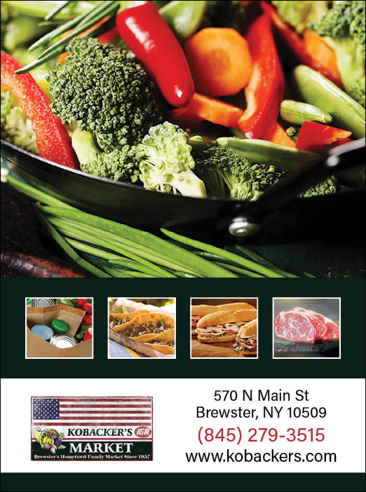 A brochure for a restaurant featuring a pan of vegetables, including broccoli and carrots. AI generated content