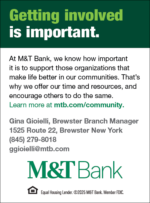 A flyer for M&T Bank features a green and white logo. AI generated content
