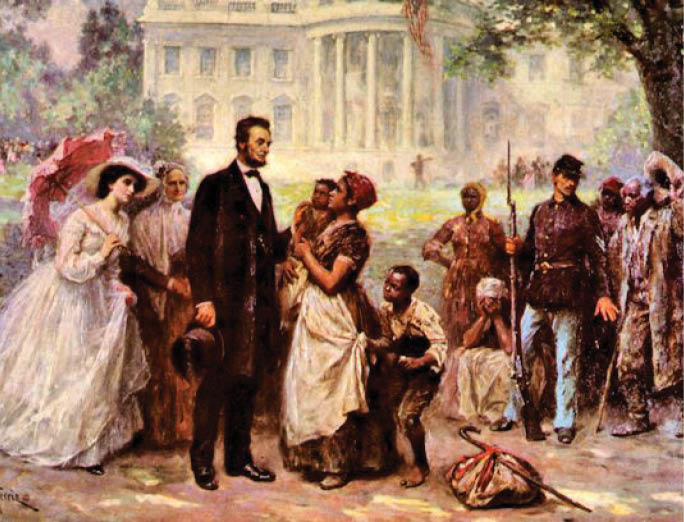 A group of people are standing in front of a house. AI generated content