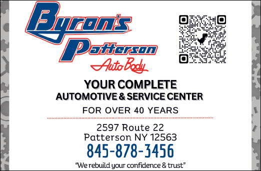 A business card for Bryan's Auto Body. AI generated content