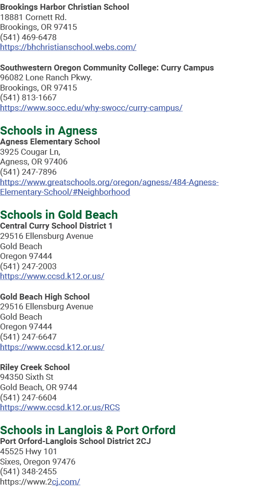 Brookings Harbor Christian School 18881 Cornett Rd. Brookings, OR 97415 (541) 469 6478 https://bhchristianschool.webs...